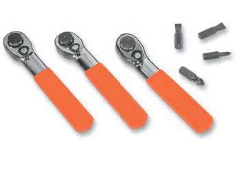 Lang tools 7-pc. fine-tooth bit wrench set