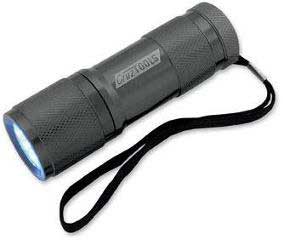 Cruztools superbright 9-led flashlight