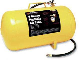 Performance tool 5 gallon air tank