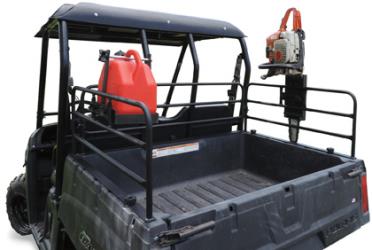 Moose utility division fuel storage system - cargo rack mount