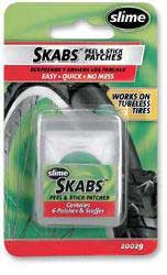 Slime skabs tire patches