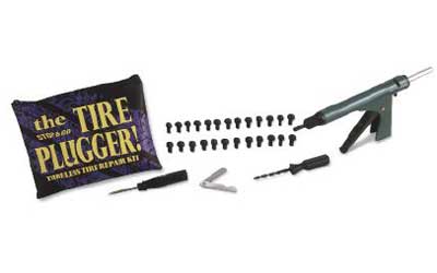 Stop & go tubeless tire plug gun