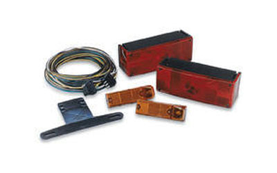 Wesbar waterproof low-profile taillight kit