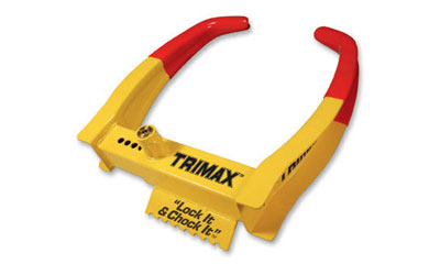 Trimax universal chock lock