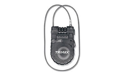 Trimax retractable cable lock