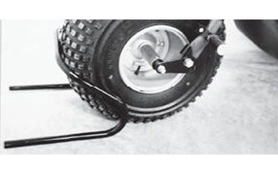 Cambridge metals & plastics atv wheel stabilizer