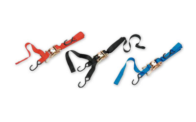 Parts unlimited heavy-duty ratcheting tie-downs with built-in assist