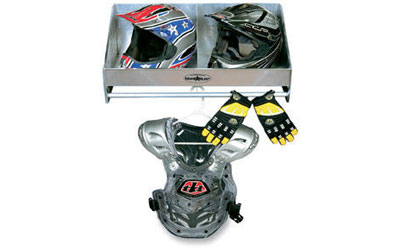 Bling star double helmet caddy