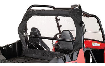 Moose utility division utv rear dust panels