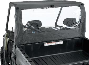 Moose utility division soft tops with rear panel