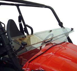 Kolpin half-folding windshields