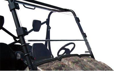 Moose utility division full folding utility vehicle windshields