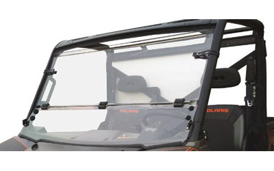 Moose utility division full folding utility vehicle windshields