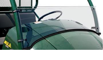 Moose utility division half utility vehicle windshields
