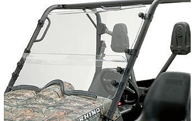 Moose utility division multi-windshields