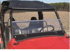 Seizmik rzr double folding windshield