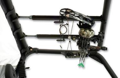 Moose utility division quickdraw overhead bow rack
