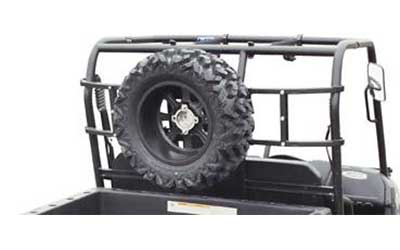 Moose utility division spare tire carrier