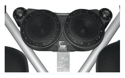 Vdp unamplified four-speaker sound wedge