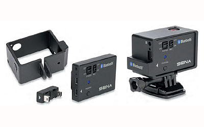 Sena bluetooth audio packs for gopro