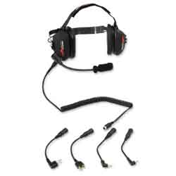 Motocomm pit crew headset