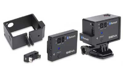 Sena bluetooth audio packs for gopro