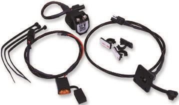 Hardbagger 12v outlet charger with harness