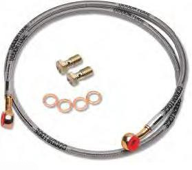 Goodridge extended -3 stainless steel sportbike hose kits