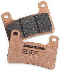 Braking high-performance brake pads