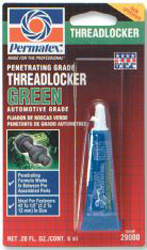 Permatex threadlocker green