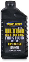 Race tech 5w ultra slick fork fluid