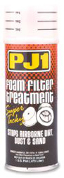 Pj1 liquid foam air filter treatment