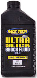 Race tech 2.5-5 ultra slick suspension fluid