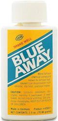 The oustanding metal polish blue away