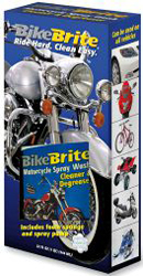 Bike brite cleaner / degreaser spray wash kit