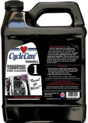 Cycle care formula 1 white wall tire and wheel cleaner