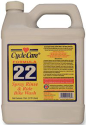 Cycle care formula 22 spray, rinse & ride cleaner