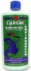 Cycle care formula envirogreen no-rinse wash and wax