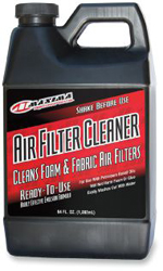 Maxima racing oils air filter cleaner