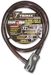 Trimax alarm cable lock