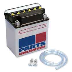 Parts unlimited conventional batteries
