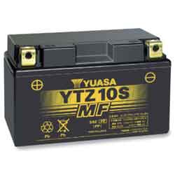 Yuasa ytz factory-activated agm maintenance-free batteries