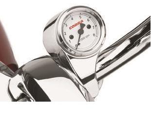 Cobra billet tachometer for cruisers