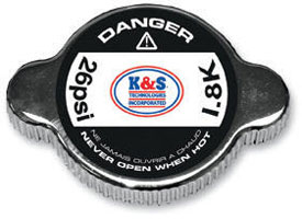 K&s high-pressure racing radiator cap