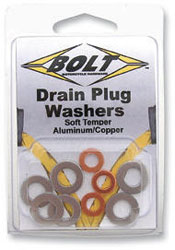 Bolt drain plug / banjo bolt washer assortment & replacement packs