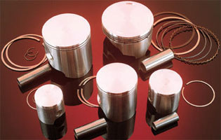 Wiseco high-performance 2- and 4-cycle motorcycle pistons