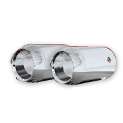 Show chrome accessories die-cast exhaust tips