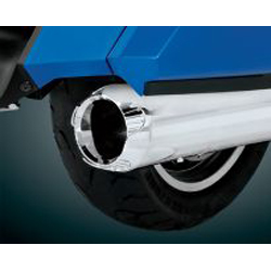 Show chrome accessories die-cast exhaust tips