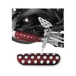 Targa sportbike exhaust heatshields