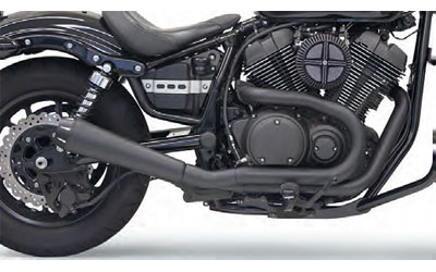 Bassani road rage 2-into-1 exhaust system with megaphone muffler